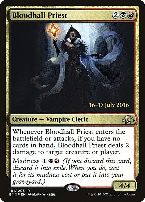 Bloodhall Priest · Eldritch Moon Promos 181s/77