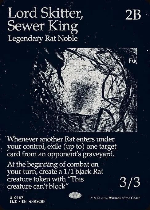 Lord Skitter, Sewer King · The Zeta Set 167/21