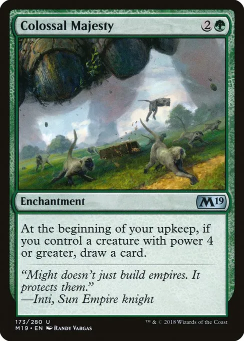 Colossal Majesty · Core Set 2019 173/314
