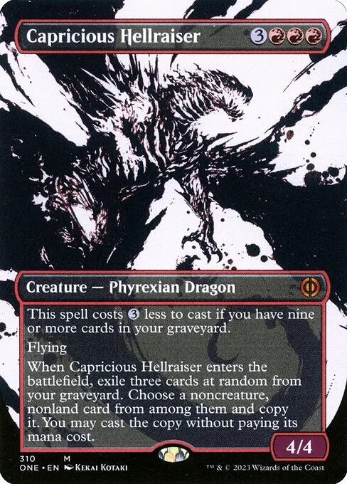 Capricious Hellraiser · Phyrexia: All Will Be One 310/479