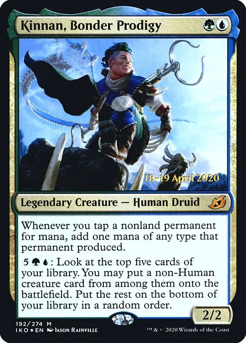 Kinnan, Bonder Prodigy · Ikoria: Lair of Behemoths Promos 192s/137