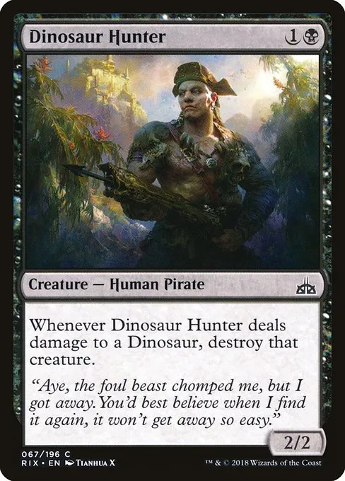 Dinosaur Hunter · Rivals of Ixalan 67/205