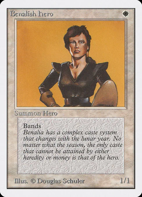Benalish Hero · Unlimited Edition 4/302