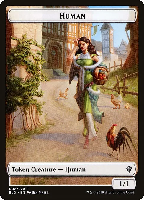 Human · Throne of Eldraine Tokens 2/20