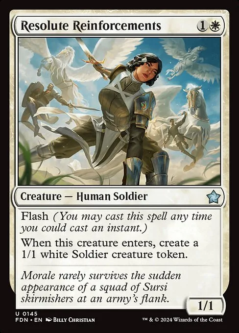 Resolute Reinforcements · Foundations 145/771