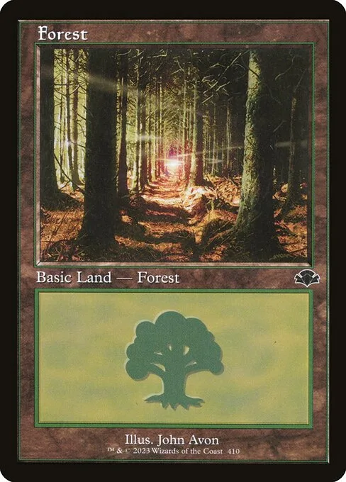 Forest · Dominaria Remastered 410/457