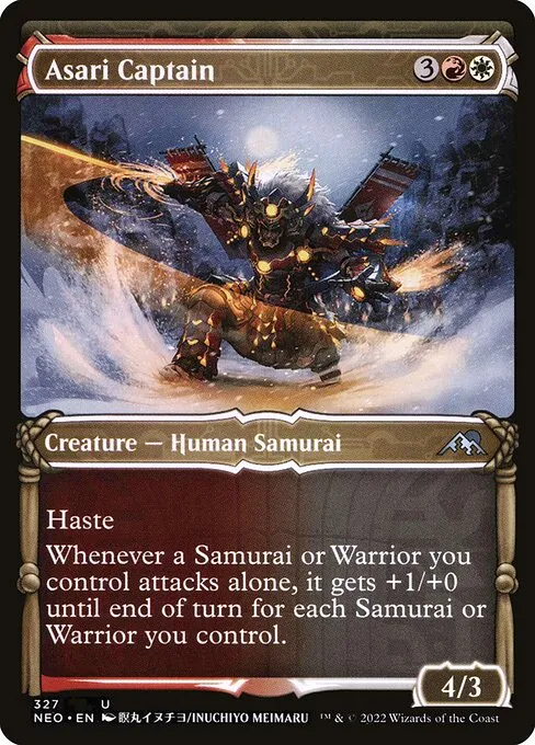 Asari Captain · Kamigawa: Neon Dynasty 327/531