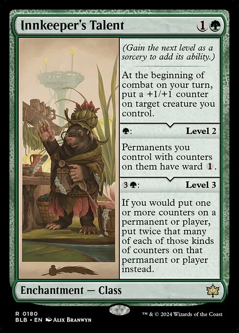 Innkeeper's Talent · Bloomburrow 180/398