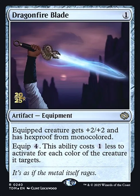 Dragonfire Blade · Tarkir: Dragonstorm Promos 240s/160