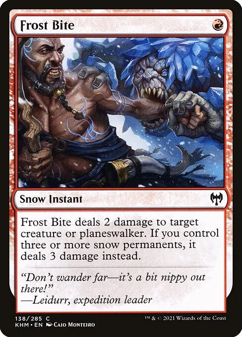 Frost Bite · Kaldheim 138/425