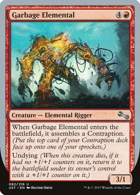 Garbage Elemental · Unstable 82b/268