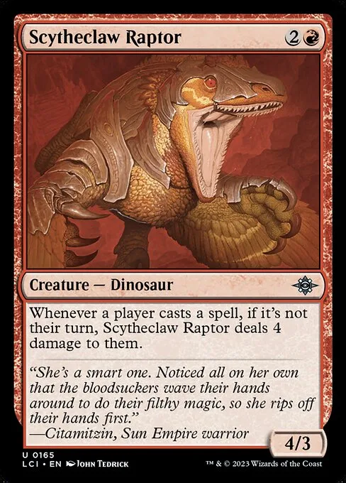 Scytheclaw Raptor · The Lost Caverns of Ixalan 165/416
