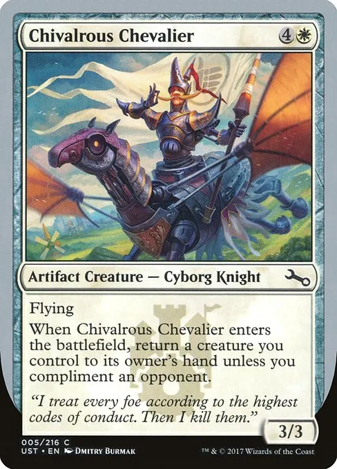 Chivalrous Chevalier · Unstable 5/268