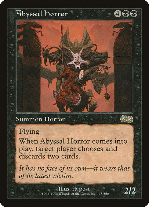 Abyssal Horror · Urza's Saga 115/357