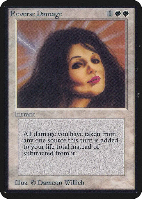 Reverse Damage · Limited Edition Alpha 35/295