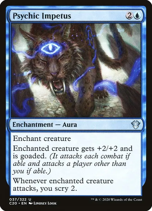 Psychic Impetus · Commander 2020 37/322