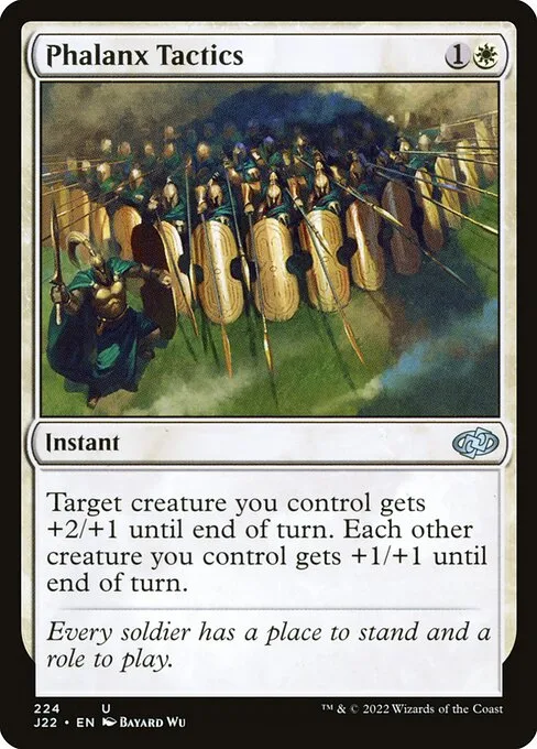 Phalanx Tactics · Jumpstart 2022 224/835