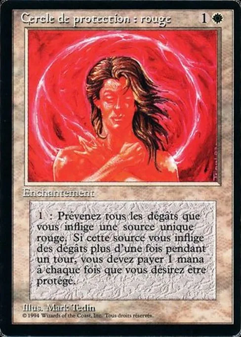 Circle of Protection: Red · Foreign Black Border 12/307