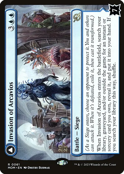 Invasion of Arcavios // Invocation of the Founders · March of the Machine Promos 61s/144