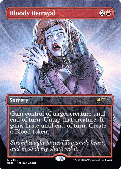 Bloody Betrayal · Secret Lair Drop 7102/2547