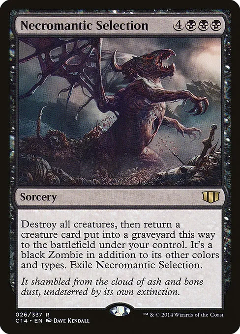 Necromantic Selection · Commander 2014 26/337