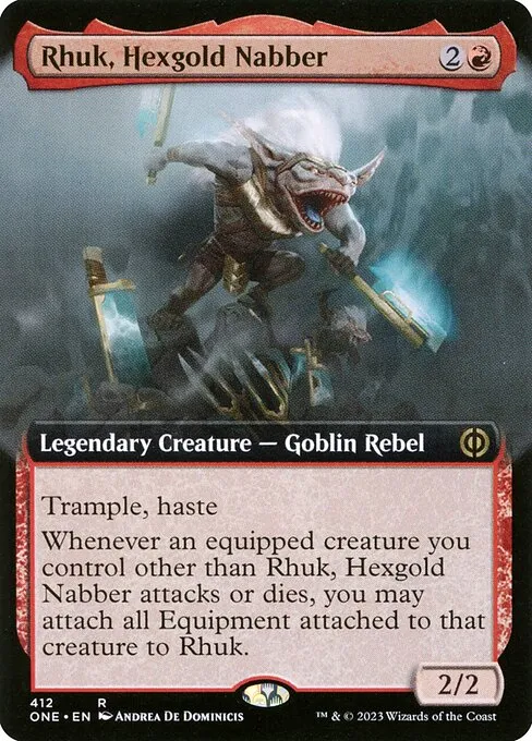 Rhuk, Hexgold Nabber · Phyrexia: All Will Be One 412/479