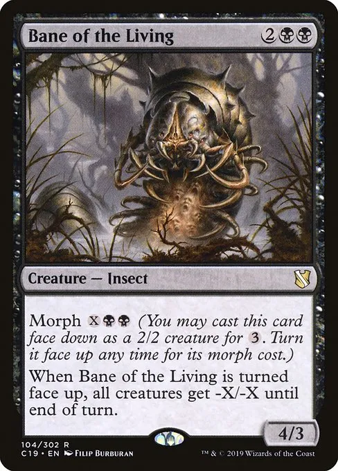 Bane of the Living · Commander 2019 104/302
