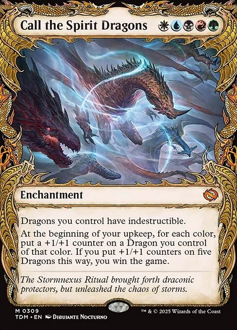 Call the Spirit Dragons · Tarkir: Dragonstorm 309/427