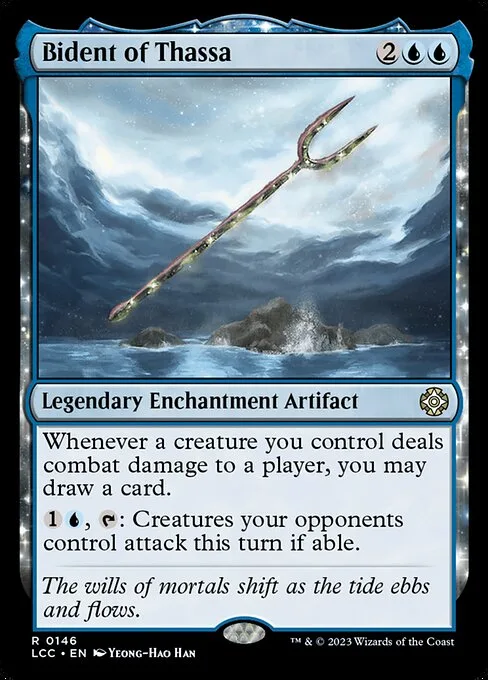 Bident of Thassa · The Lost Caverns of Ixalan Commander 146/370