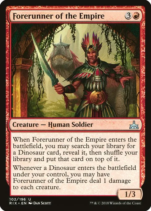 Forerunner of the Empire · Rivals of Ixalan 102/205