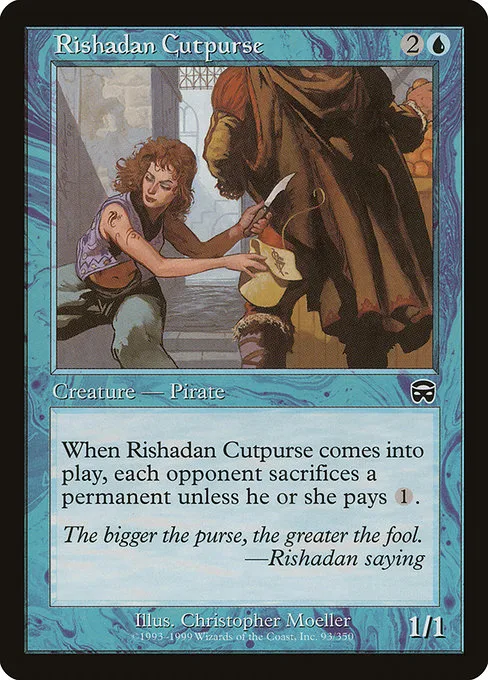 Rishadan Cutpurse · Mercadian Masques 93/350
