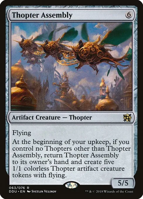 Thopter Assembly · Duel Decks: Elves vs. Inventors 63/76
