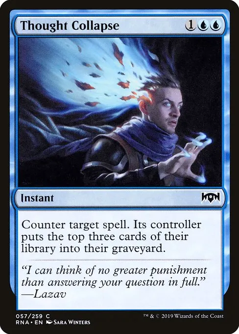 Thought Collapse · Ravnica Allegiance 57/273