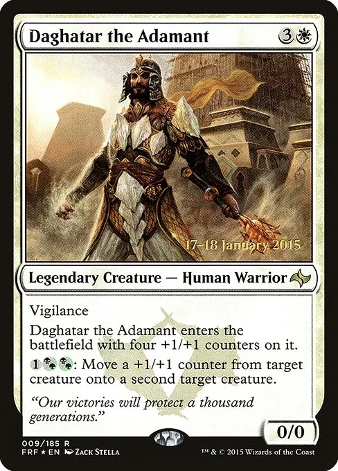 Daghatar the Adamant · Fate Reforged Promos 9s/43