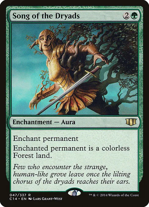 Song of the Dryads · Commander 2014 47/337