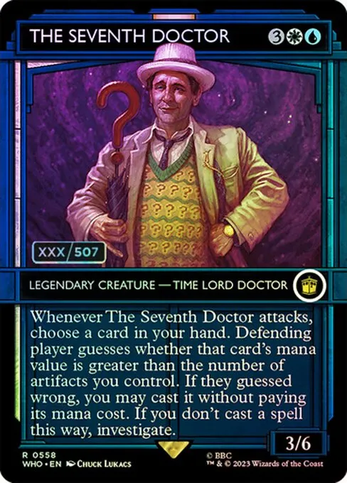The Seventh Doctor · Doctor Who 558z/1178