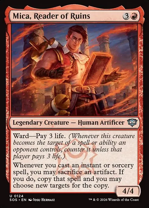 Mica, Reader of Ruins · Secrets of Strixhaven 124/368