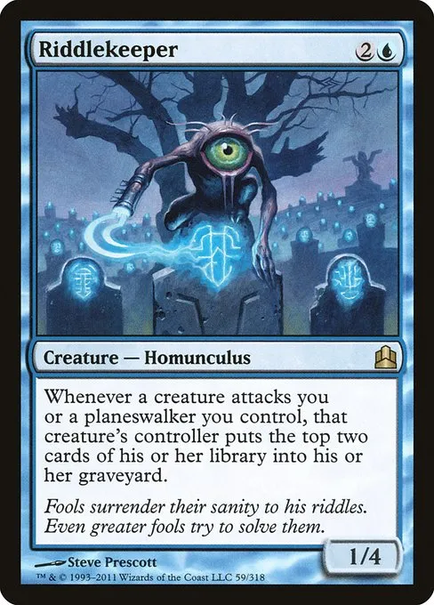Riddlekeeper · Commander 2011 59/318