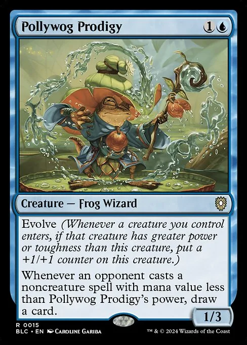 Pollywog Prodigy · Bloomburrow Commander 15/356