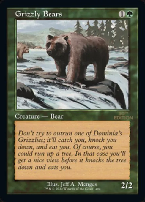 Grizzly Bears · 30th Anniversary Edition 492/594