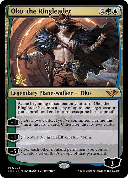 Oko, the Ringleader · Outlaws of Thunder Junction Promos 223s/160