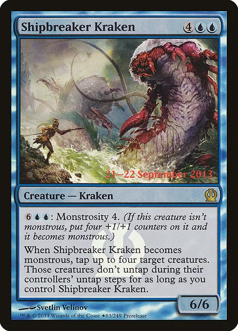 Shipbreaker Kraken · Theros Promos 63★/10