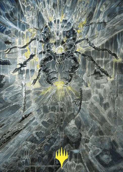 Darksteel Mutation // Darksteel Mutation · Commander Masters Art Series 31/81