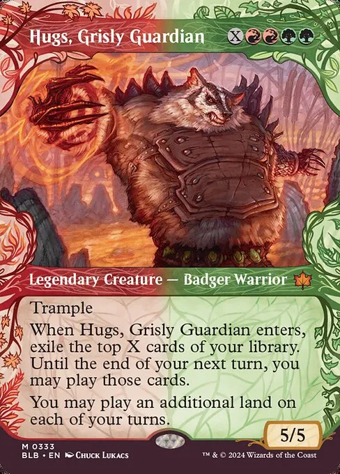 Hugs, Grisly Guardian · Bloomburrow 333/398