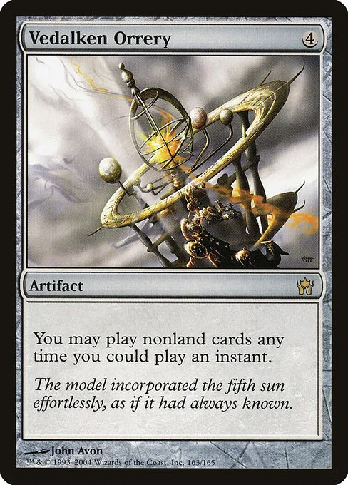 Vedalken Orrery · Fifth Dawn 163/165