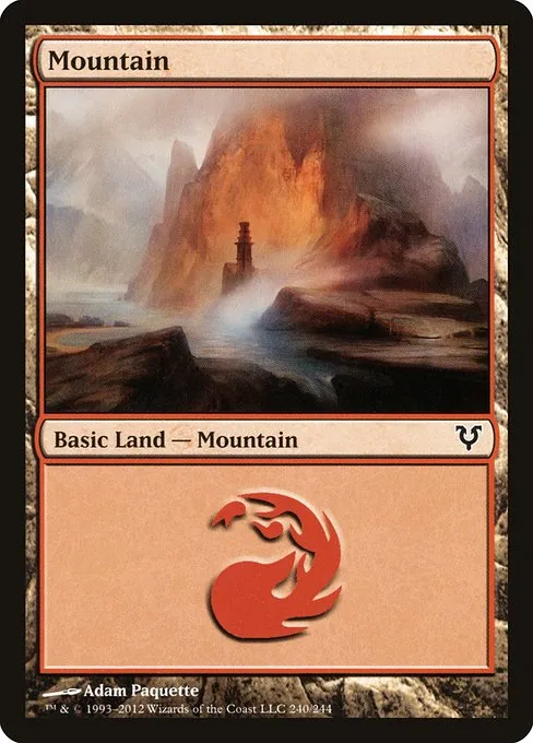 Mountain · Avacyn Restored 240/244