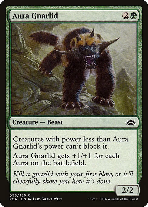 Aura Gnarlid · Planechase Anthology 55/156