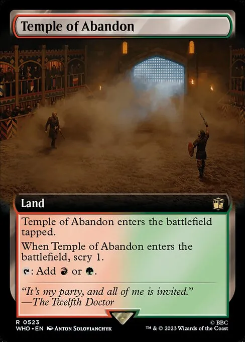 Temple of Abandon · Doctor Who 523/1178