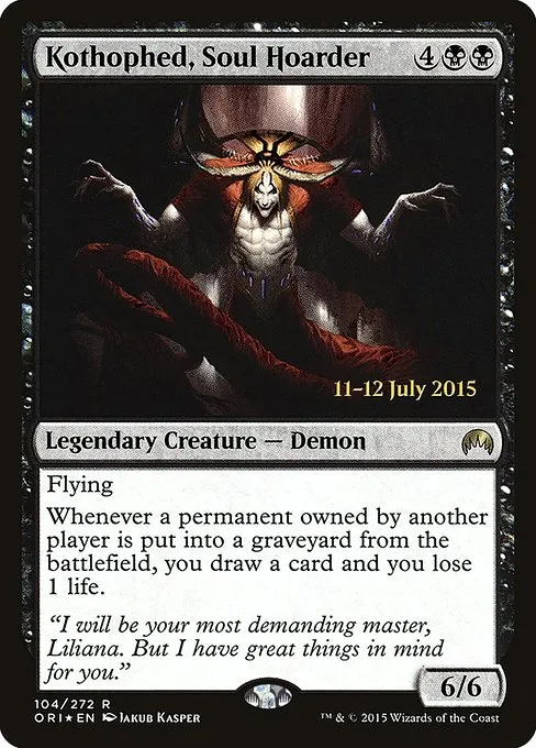 Kothophed, Soul Hoarder · Magic Origins Promos 104s/54