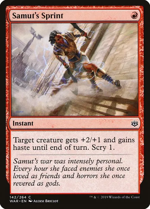 Samut's Sprint · War of the Spark 142/312